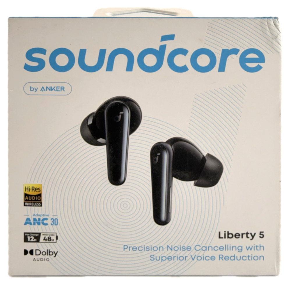 Soundcore by Anker Liberty 5 ANC 3.0 Earbuds Dolby 6โMic Noise Cancelation New O